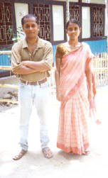 Ranjon Roy and his wife